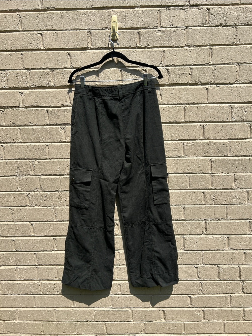TWP Stretch Wool Cargo Pants in Military, size 6 - Picture 7 of 13